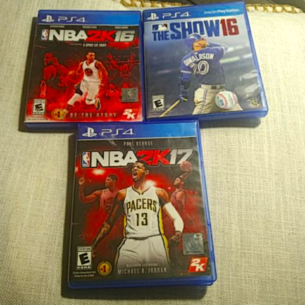 PS4 Games - 3 Games - Video Games